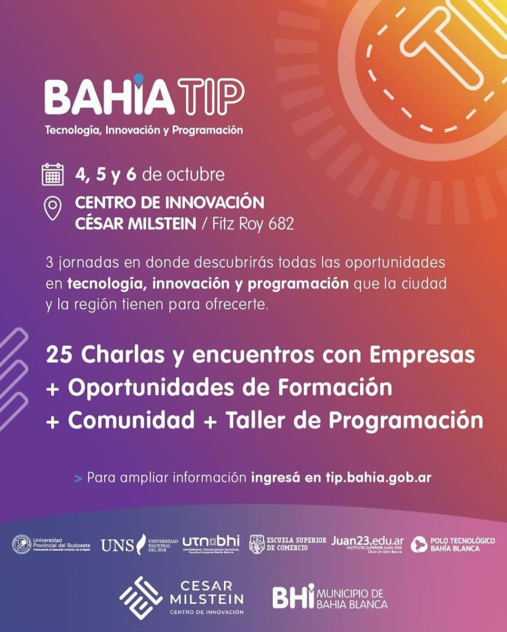 Segunda edición de Bahía TIP