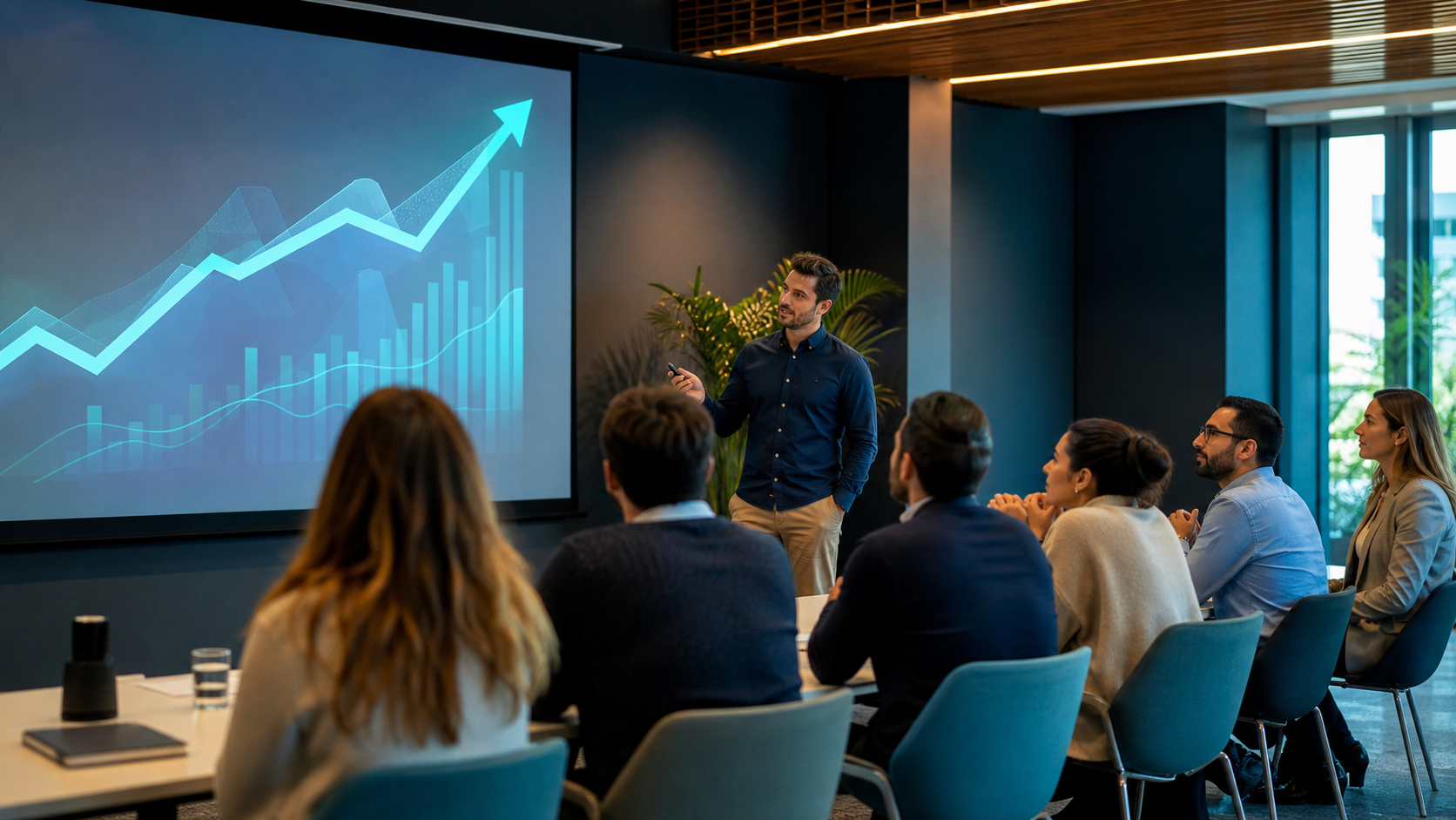 Charla sobre estrategias para el mercado de capitales